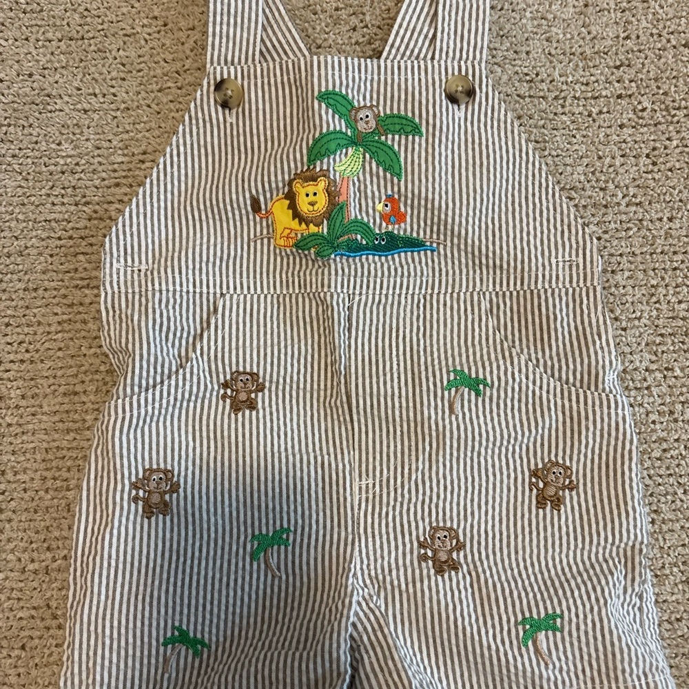 Jungle Safari Kids Overalls